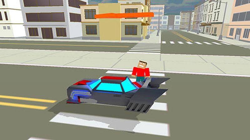 سʻBlocky hover car: City heroesϷͼ