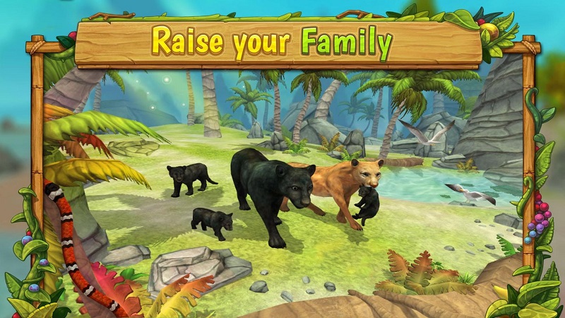 Ӽ(Panther Family Sim)Ϸͼ
