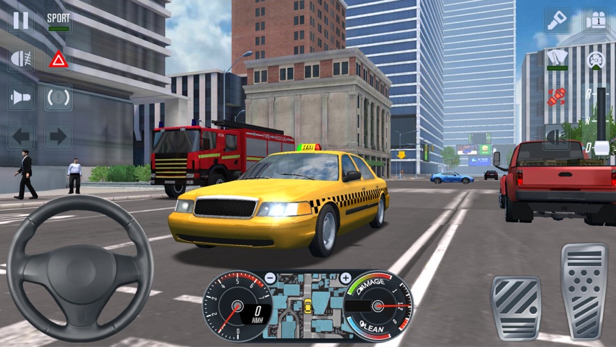 Taxi Sim 2020Ϸͼ